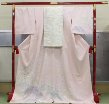 Japanese Pure Silk Kimono (Size L)