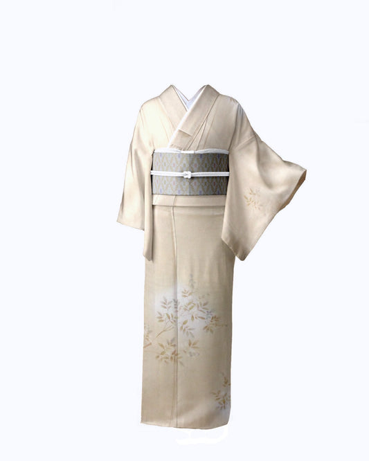 Japanese Pure Silk Kimono (Size L)