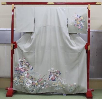 Japanese Pure Silk Kimono (size S)