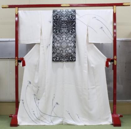 Japanse Pure Silk Kimono (Size M)