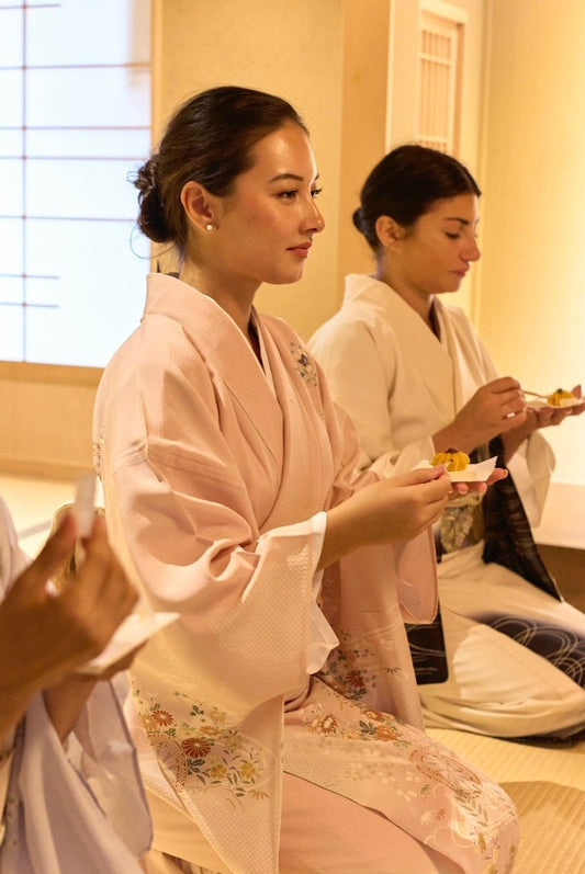 Kimono experience and Japanese tea Ceremony
